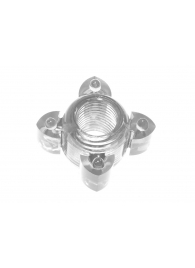 Прозрачное эрекционное кольцо Rings Screw - Lola Games - в Кирове купить с доставкой