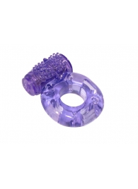 Фиолетовое эрекционное кольцо с вибрацией Rings Axle-pin - Lola Games - в Кирове купить с доставкой