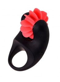 Чёрно-красное эрекционное виброкольцо Erotist - Erotist Adult Toys - в Кирове купить с доставкой