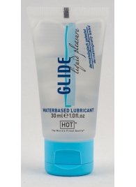 Интимная смазка на водной основе Glide - 30 мл. - HOT - купить с доставкой в Кирове