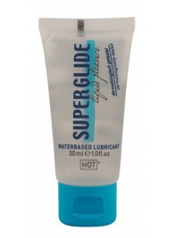 Гель-смазка на водной основе для чувствительной кожи Superglide - 30 мл. - HOT - купить с доставкой в Кирове