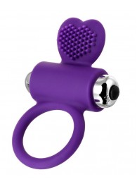 Фиолетовое виброкольцо с ресничками JOS PERY - JOS - в Кирове купить с доставкой