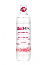 Лубрикант на водной основе с ароматом вишни FRUITY CHERRY - 300 мл. - Waterglide - купить с доставкой в Кирове