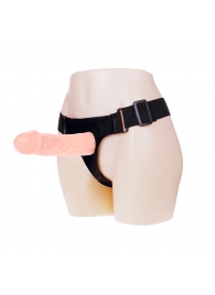 Телесный фаллоимитатор на трусиках Jessica Strap-On - 15,5 см. - Baile - купить с доставкой в Кирове