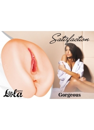 Мастурбатор с 2 тоннелями Satisfaction Gorgeous - Lola Games - в Кирове купить с доставкой