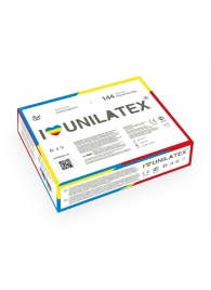 Разноцветные ароматизированные презервативы Unilatex Multifruits - 144 шт. - Unilatex - купить с доставкой в Кирове