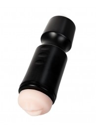 Мастурбатор-ротик A-Toys в черной колбе - A-toys - в Кирове купить с доставкой