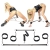 Комплект наручников и наножников с распорками Spread  em Bar and Cuff Set - Pipedream - купить с доставкой в Кирове