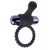 Черное эрекционное виброкольцо Vibrating Silicone Super Ring - Pipedream - в Кирове купить с доставкой