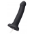 Черный фаллос с имитацией эякуляции Silicon Cum Dildo L - 19,6 см. - Strap-on-me - купить с доставкой в Кирове
