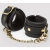 Черные наручники Bound to You Faux Leather Wrist Cuffs - Fifty Shades of Grey - купить с доставкой в Кирове