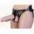 Гигантский фаллоимитатор на присоске в комплекте с трусиками - 26 см. - LOVETOY (А-Полимер) - купить с доставкой в Кирове