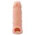 Телесная насадка EXTENDER WITH BALL STRAP 5.5 - 14 см. - Dream Toys - в Кирове купить с доставкой