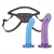Страпон унисекс Beginners Strap-On с 2 насадками - 15 и 13 см. - Lux Fetish - купить с доставкой в Кирове