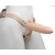 Телесный фаллопротез MEN STYLE с анальным стимулятором - 17,5 см. - LOVETOY (А-Полимер) - купить с доставкой в Кирове