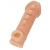 Телесная закрытая насадка с шишечками Cock Sleeve Size L - 17,6 см. - KOKOS - в Кирове купить с доставкой