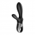 Черный анальный вибратор Heat Climax+ с функцией нагрева - 20,6 см. - Satisfyer - в Кирове купить с доставкой