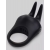 Черное эрекционное виброкольцо Sensation Rechargeable Vibrating Rabbit Love Ring - Fifty Shades of Grey - в Кирове купить с доставкой