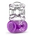 Фиолетовое эрекционное виброкольцо One Night Stand Vibrating C-Ring - Blush Novelties - в Кирове купить с доставкой