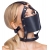 Черный намордник с кляпом-шаром Head Harness With A Gag - Orion - купить с доставкой в Кирове