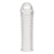 Текстурированная насадка на пенис Clear Textured Penis Enhancing Sleeve Extension - 16,5 см. - BlueLine - в Кирове купить с доставкой