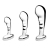 Набор из 3 стальных стимуляторов простаты Stainless Steel P-spot Training Set - b-Vibe - в Кирове купить с доставкой