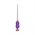 Фиолетовый тонкий стимулятор Nipple Vibrator - 23 см. - I-MOON - купить с доставкой в Кирове