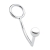 Кольцо на пенис с анальным стимулятором Stainless Steel Anal Hook   Cock Ring - BlueLine - в Кирове купить с доставкой