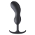 Черный массажер простаты с утяжелителями Premium Silicone Weighted Prostate Plug XL - 20,8 см. - XR Brands - в Кирове купить с доставкой