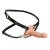 Телесный полый страпон 2  Erection 28X Smooth Vibrating Silicone Penis Sheath - 16 см. - XR Brands - купить с доставкой в Кирове