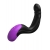 Черно-фиолетовый вибромассажёр простаты Hyper-Pulse P-Spot Massager - Pipedream - в Кирове купить с доставкой