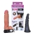 Страпон с 2 насадками и вибрацией UniStrap - 20 и 18 см. - LOVETOY (А-Полимер) - купить с доставкой в Кирове