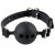 Силиконовый кляп-шар с отверстиями для дыхания Silicone Breathable Ball Gag Small - Pipedream - купить с доставкой в Кирове
