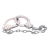 Наручники из металла с длинной цепочкой CHROME HANDCUFFS METAL HANDCUFFS W. KEY - NMC - купить с доставкой в Кирове