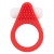 Красное эрекционное кольцо LIT-UP SILICONE STIMU RING 1 RED - Dream Toys - в Кирове купить с доставкой