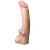 Телесная насадка REAL Standard с усиками на основании - 19 см. - LOVETOY (А-Полимер) - купить с доставкой в Кирове