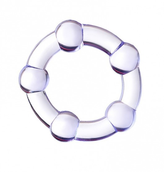 Фиолетовое эрекционное кольцо A-Toys - A-toys - в Кирове купить с доставкой