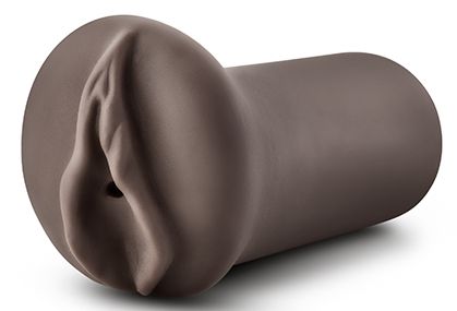 Коричневый мастубратор-вагина Nicole s Kitty - Blush Novelties - в Кирове купить с доставкой