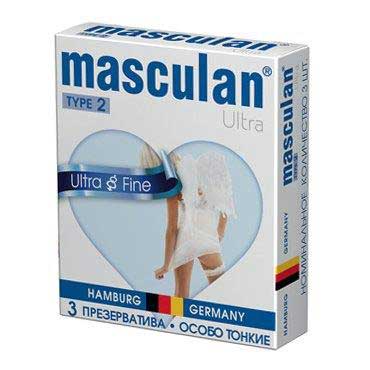 Ультратонкие презервативы Masculan Ultra Fine с обильной смазкой - 3 шт. - Masculan - купить с доставкой в Кирове