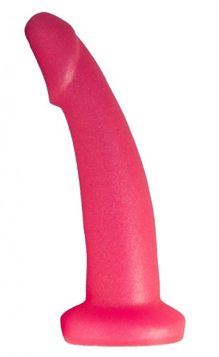 Розовый плаг-массажёр для простаты - 13,5 см. - LOVETOY (А-Полимер) - в Кирове купить с доставкой