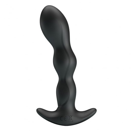 Черный анальный стимулятор простаты с вибрацией Special Anal Massager - 14,5 см. - Baile - в Кирове купить с доставкой