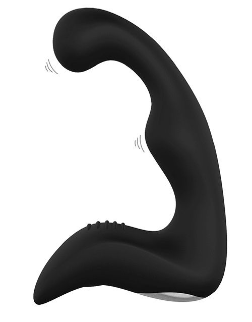 Чёрный перезаряжаемый массажёр простаты BOOTY PLEASER - Dream Toys - в Кирове купить с доставкой