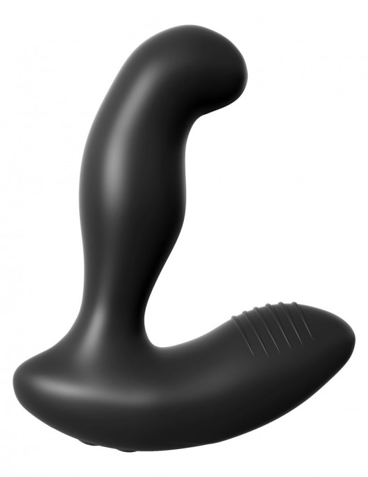 Черный массажер простаты Electro Stim Prostate Vibe с электростимуляцией - 13,3 см. - Pipedream - купить с доставкой в Кирове