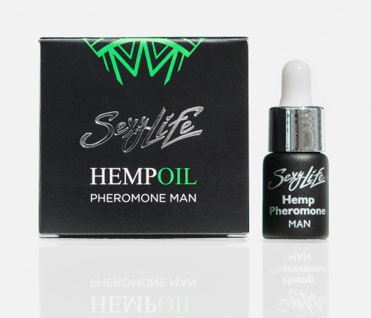 Мужские духи с феромонами Sexy Life HEMPOIL man - 5 мл. -  - Магазин феромонов в Кирове