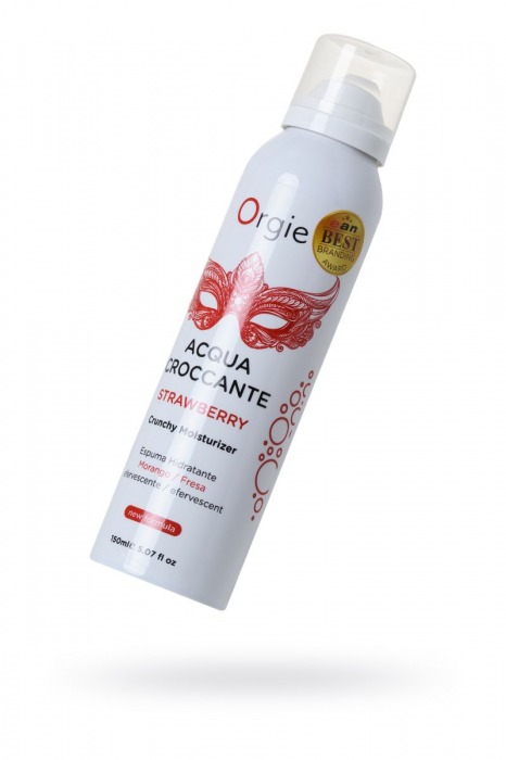 Шипучая увлажняющая пена для чувственного массажа Orgie Acqua Croccante - 150 мл. - ORGIE - купить с доставкой в Кирове