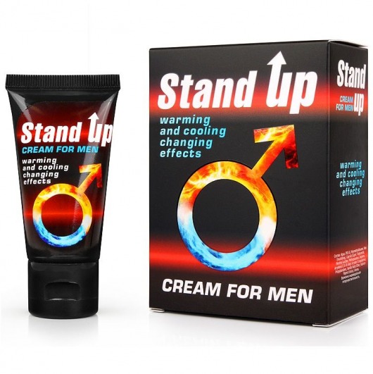 Возбуждающий крем для мужчин Stand Up - 25 гр. - Биоритм - купить с доставкой в Кирове