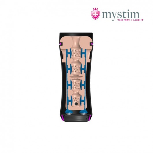 Мастурбатор-анус Opus E Donut с возможностью подключения электростимуляции - MyStim - купить с доставкой в Кирове