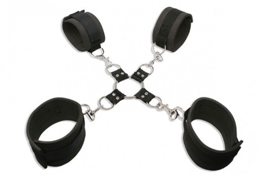 Наручники и наножники с фиксацией Extreme Hog-Tie Kit - Pipedream - купить с доставкой в Кирове