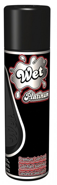 Гель-лубрикант на силиконовой основе Wet Platinum - 93 мл. - Wet International Inc. - купить с доставкой в Кирове
