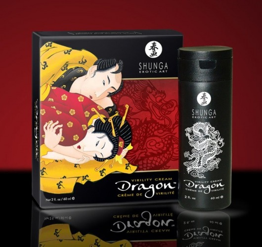 Интимный мужской крем  Дракон - Shunga - купить с доставкой в Кирове